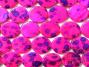 20mm Hot Pink - Royal Purple Acid Splatter Print MOP Shell Coin